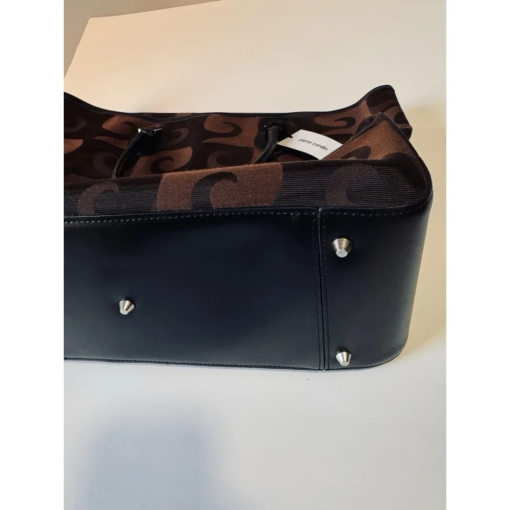 Pierre Cardin Tote And Clutch 2pc Set Brown New With Tags NWT